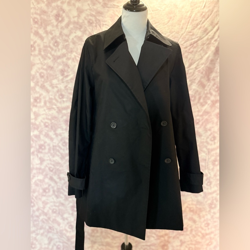 Uniqlo Black Trench Coat